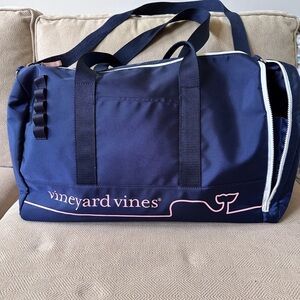 Vineyard Vines Navy Duffel Bag